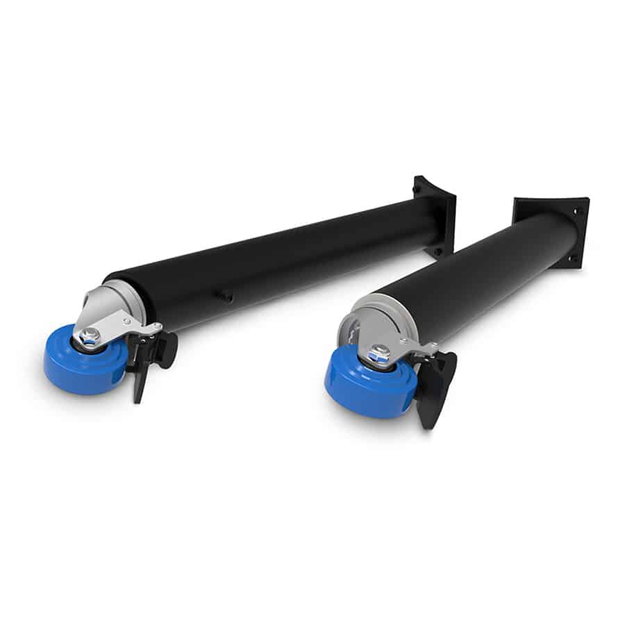 Barbecue KIT 2 PIEDS À ROULETTES SMOKER & PELLET - 60690