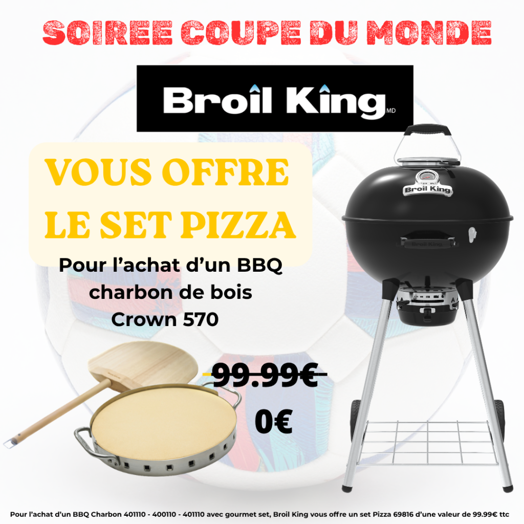 barbecue charbon kettle crown 57 cm premium / coupe du monde