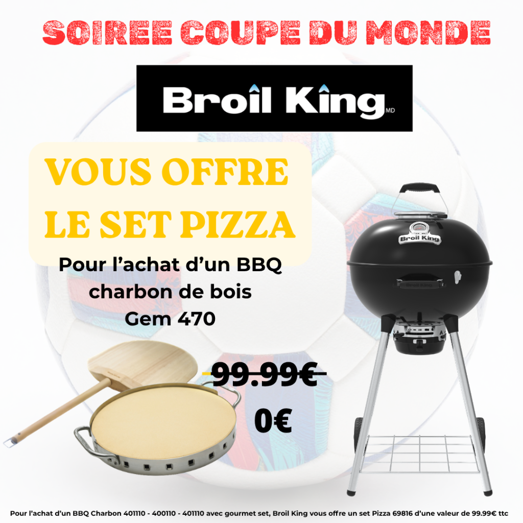 barbecue charbon kettle gem 47 cm premium / coupe du monde